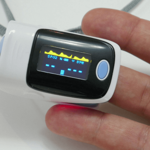 Oxygen Monitor on finger