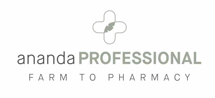 Ananda Professional White Logo