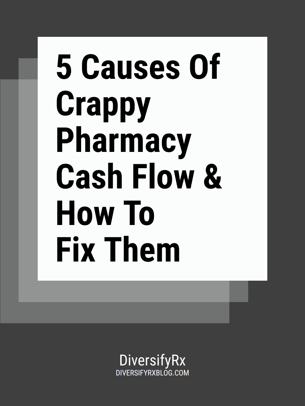 pharmacy cash flow problems