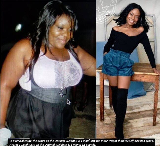optavia weight loss image before after