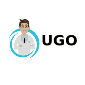 UGO Rx Logo with Name