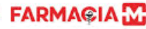 Pharmacy logo reading 'FARMACIA' with a mortar and pestle symbol between letters